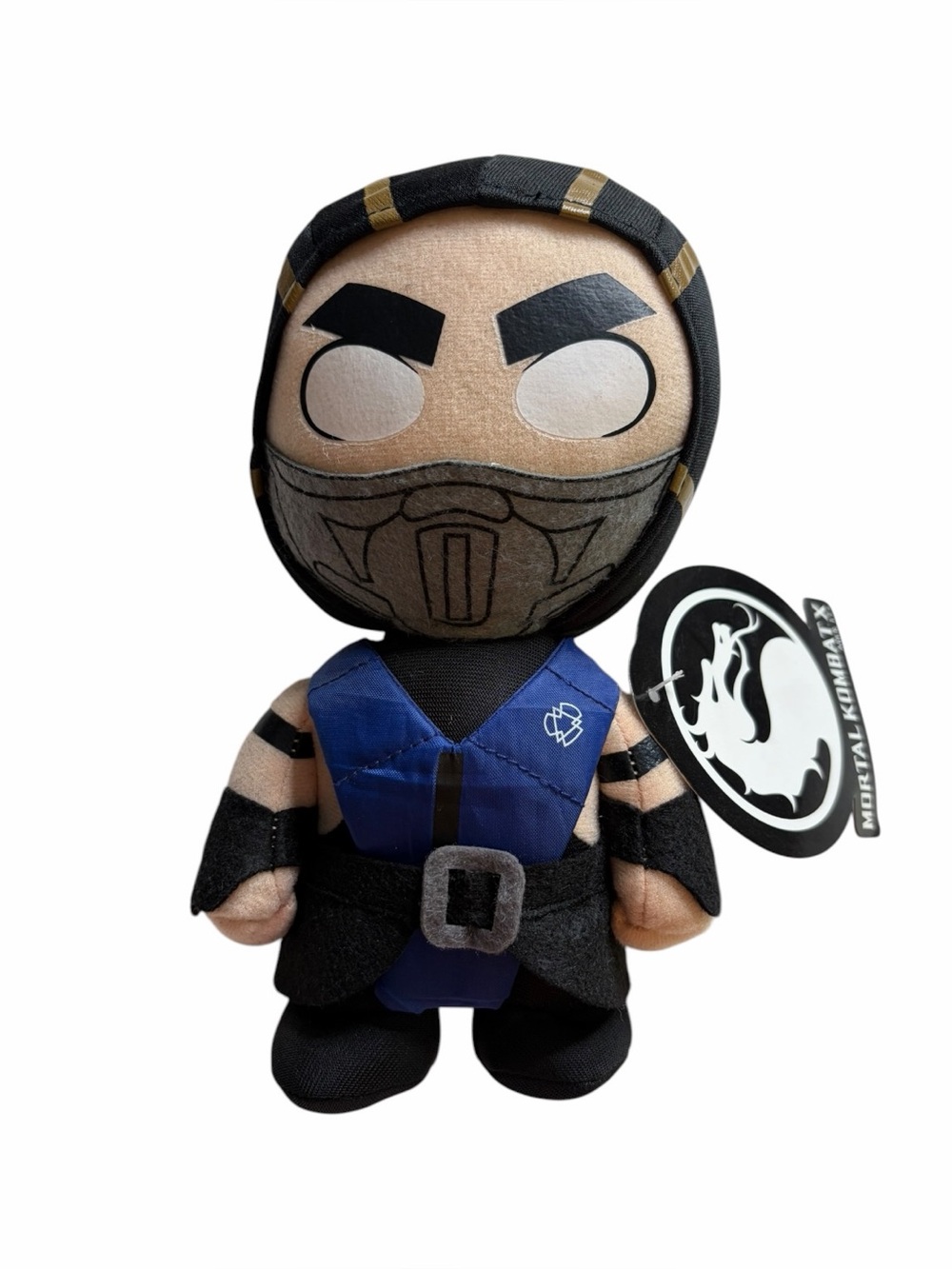 Mortal Kombat - Sub-Zero 8 inch Plush - Mezco Toyz With Tags Plushie 2015